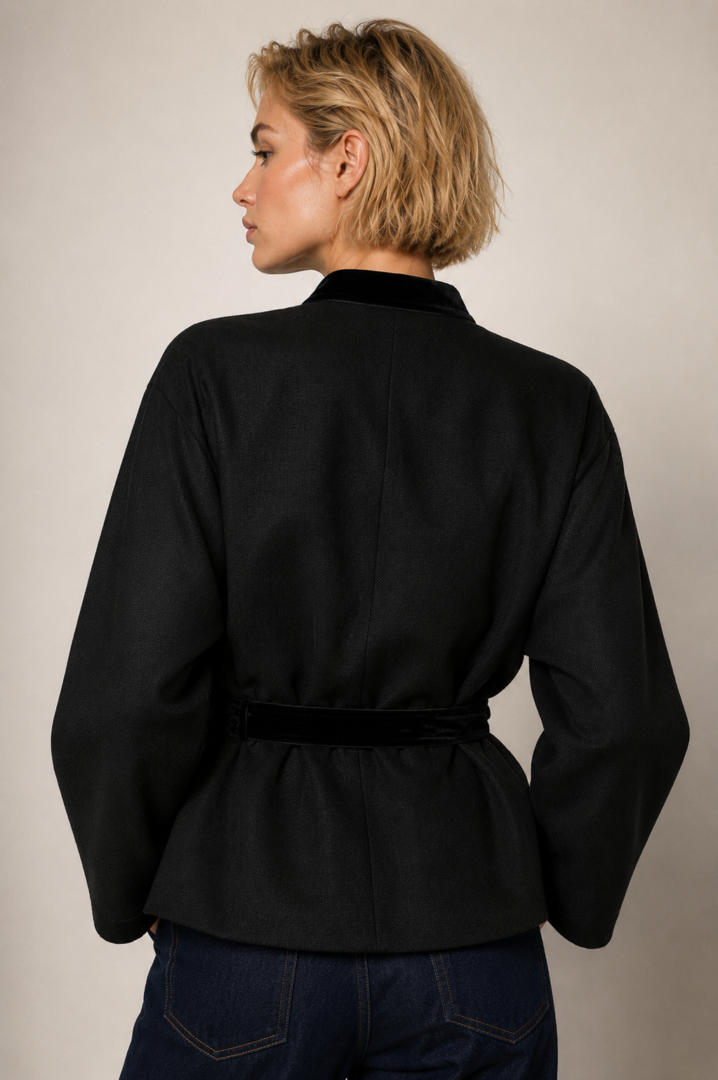 Noir Papillon Blazer