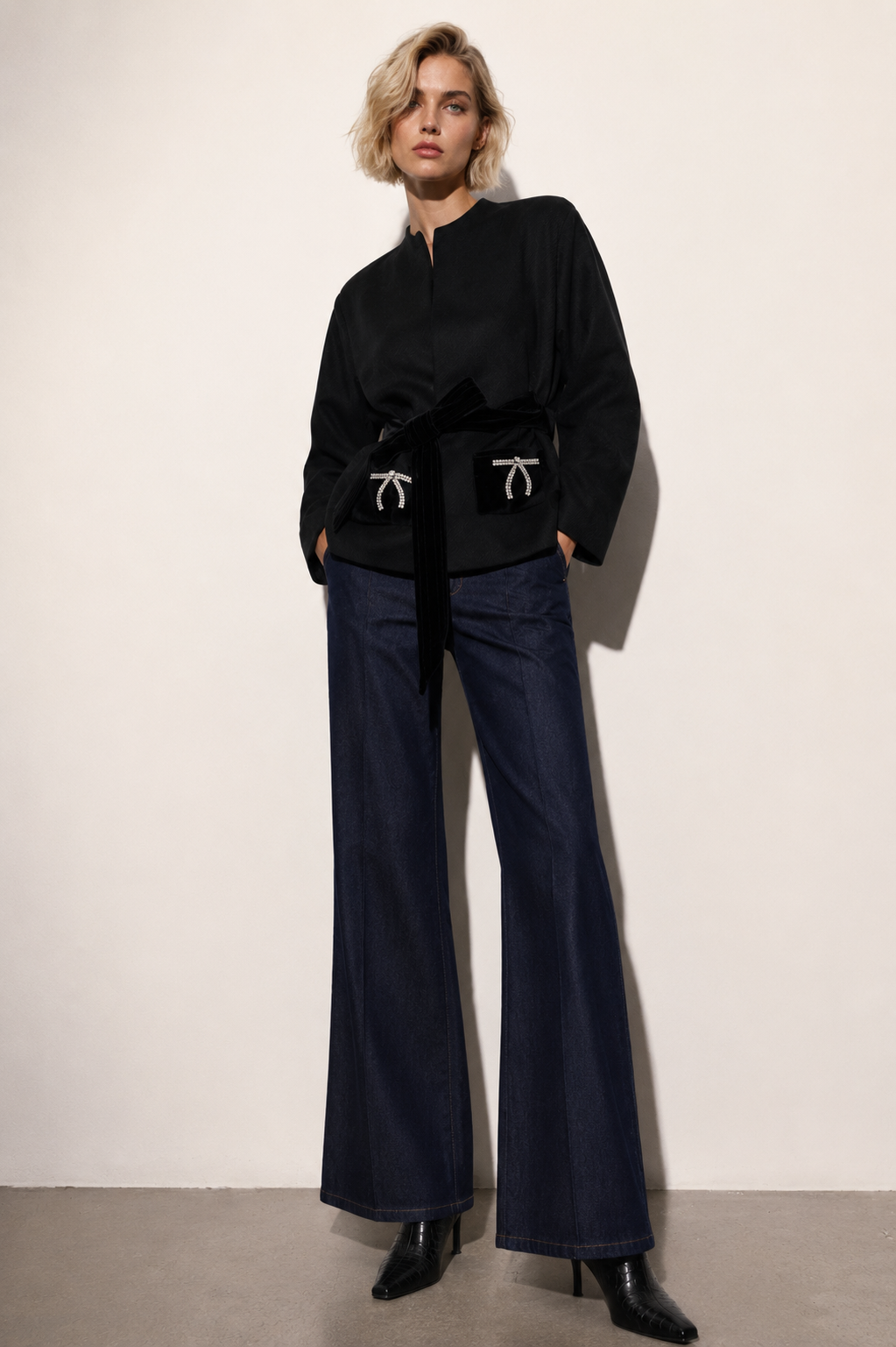 Noir Papillon Blazer