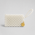Pearl Beaded Card Holder