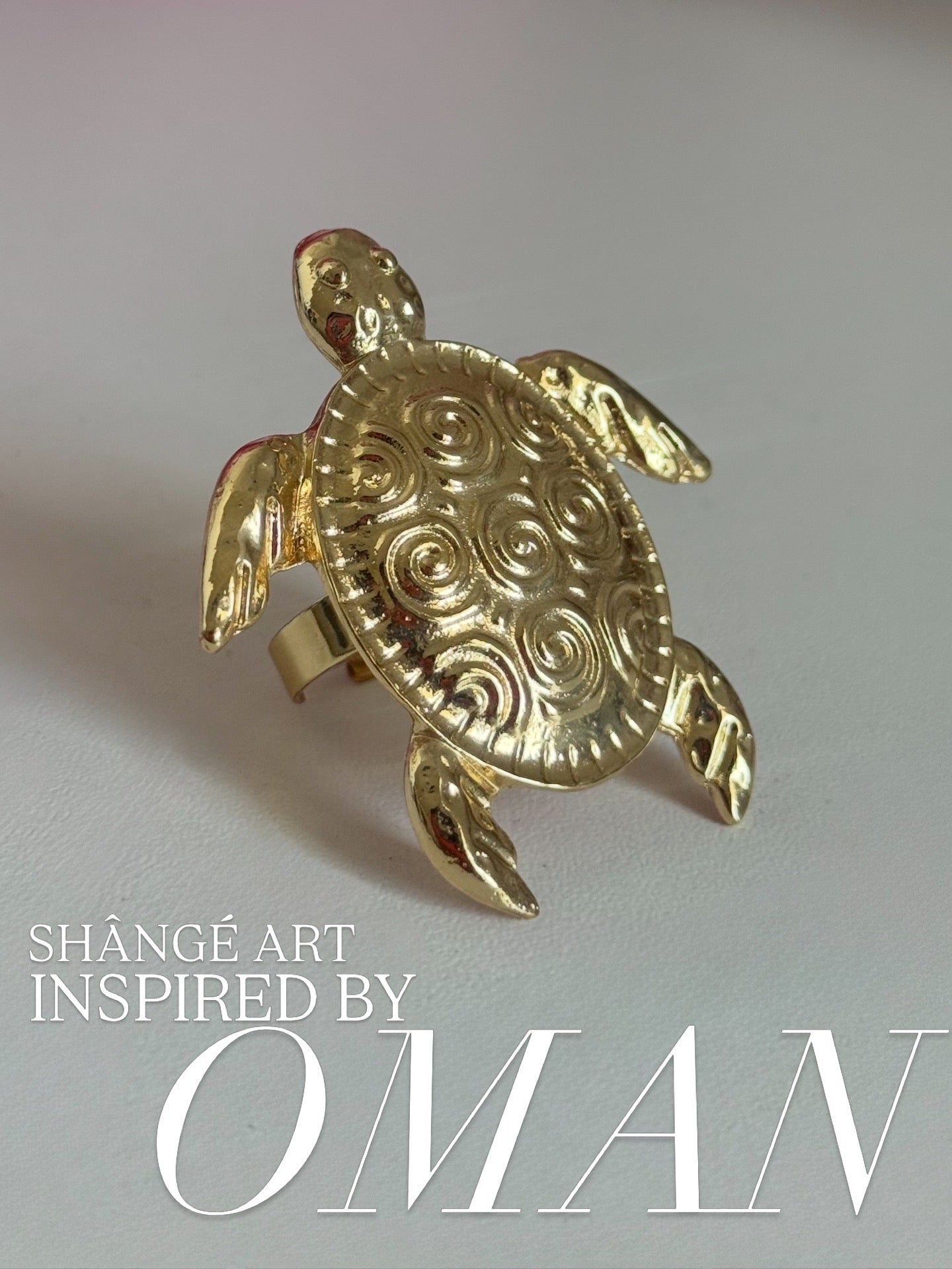 Luck Turtle Of Oman Ring