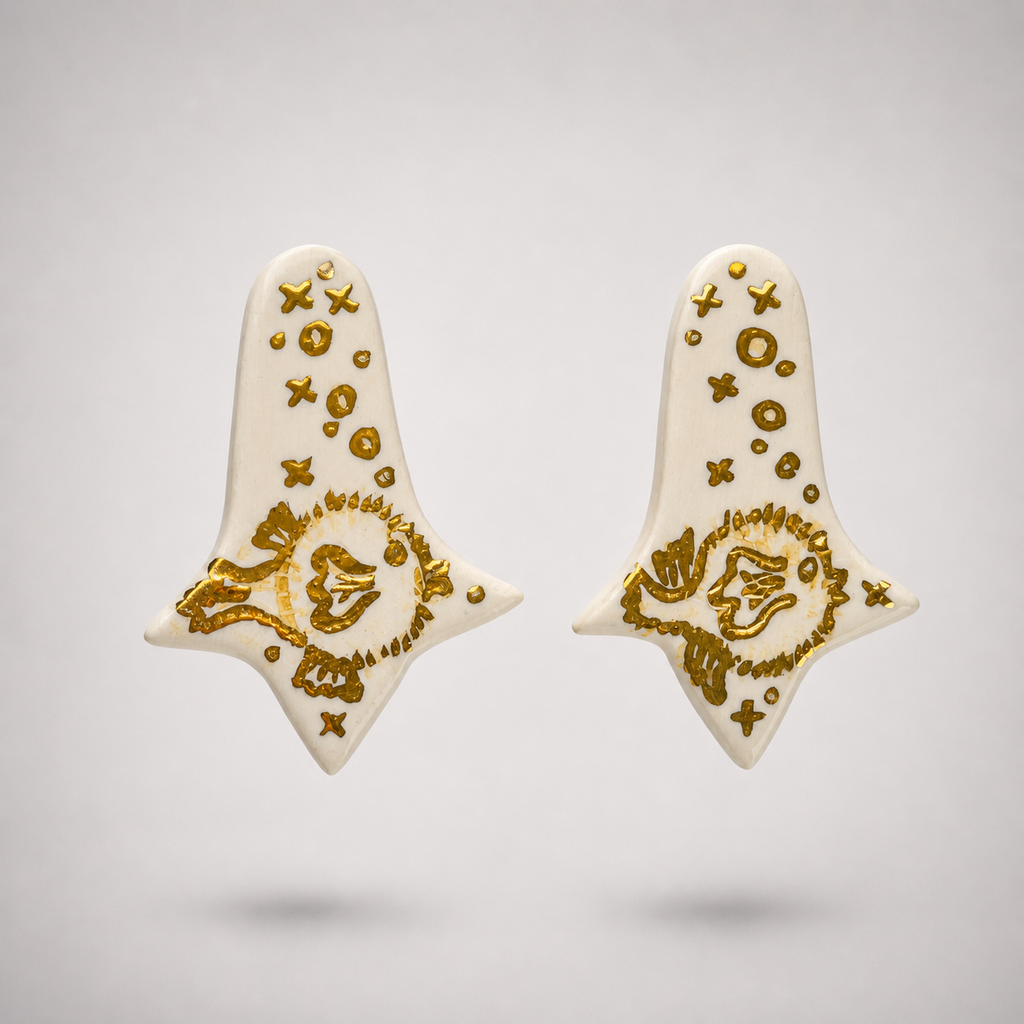 Puffer Fish Earrings