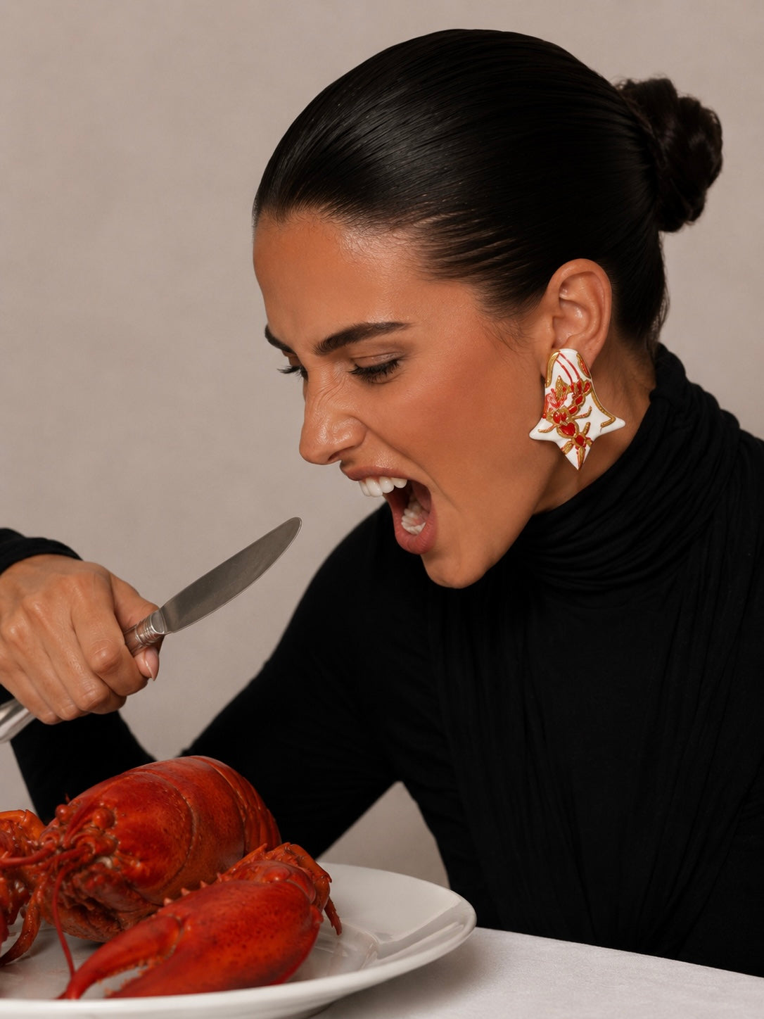 Lobster Earrings