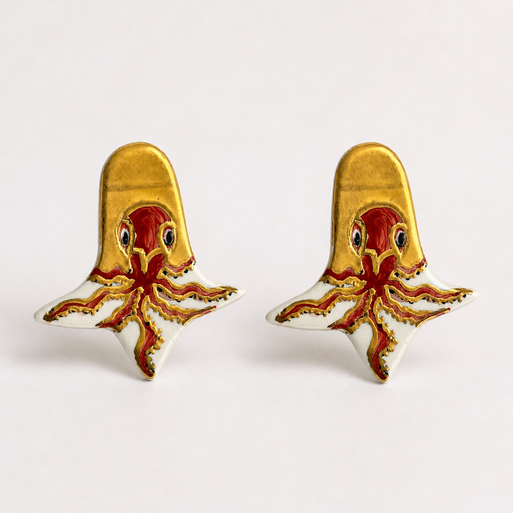 Octopus Earrings