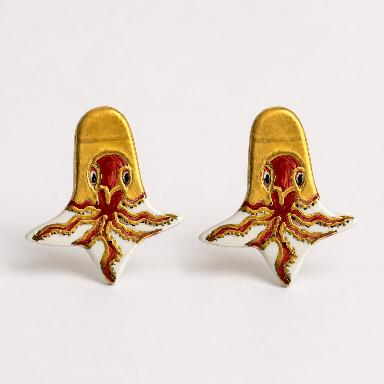Octopus Earrings