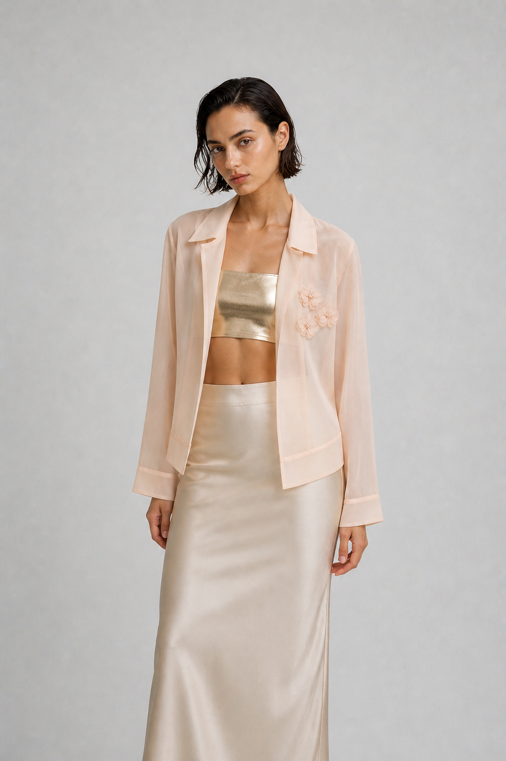 Lilian Silk Blazer