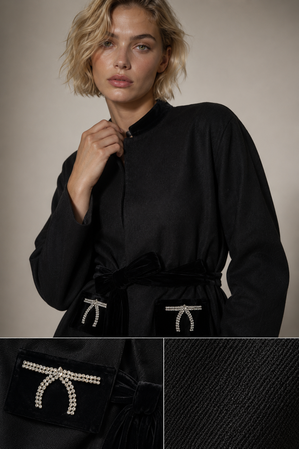Noir Papillon Blazer
