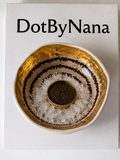 Gold & Script Bowl Set
