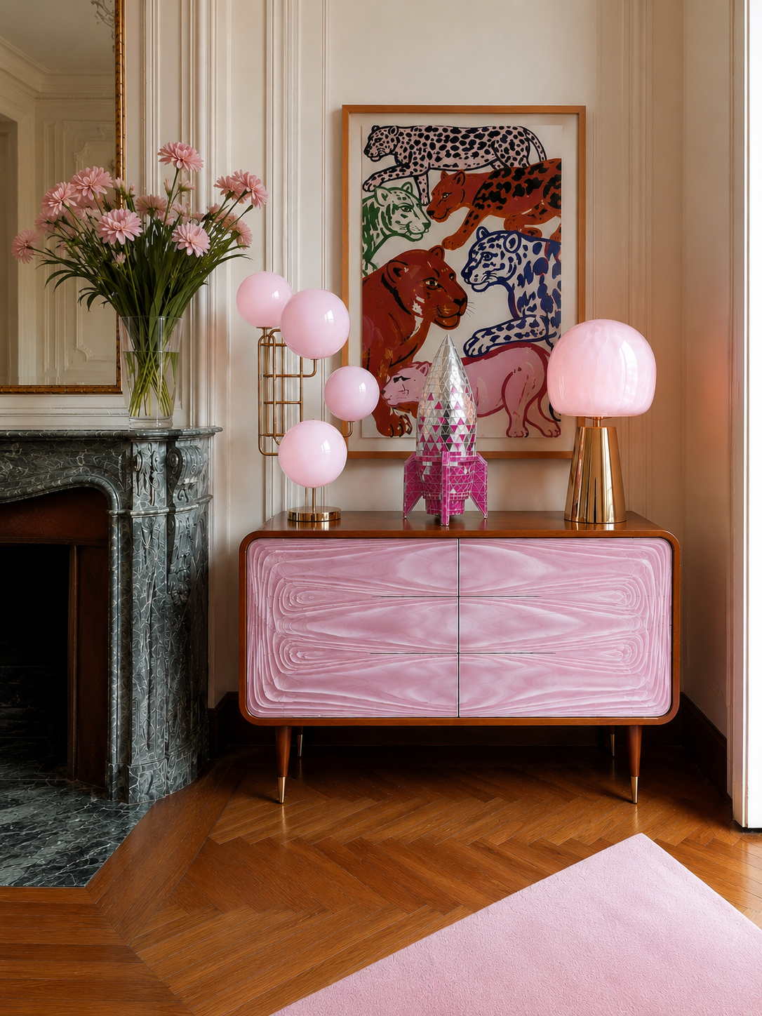 Apollo Pink & Silver