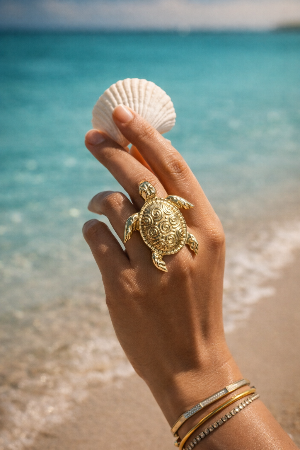 Luck Turtle Of Oman Ring
