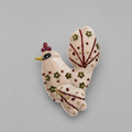 Pink Lucky Bird Brooch