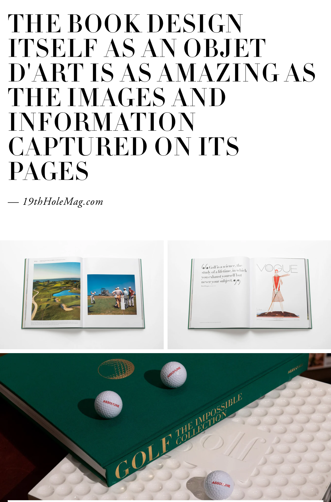 GOLF: The Impossible Collection