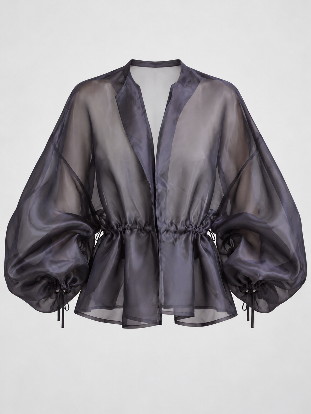 The Glass Veil Blazer Black
