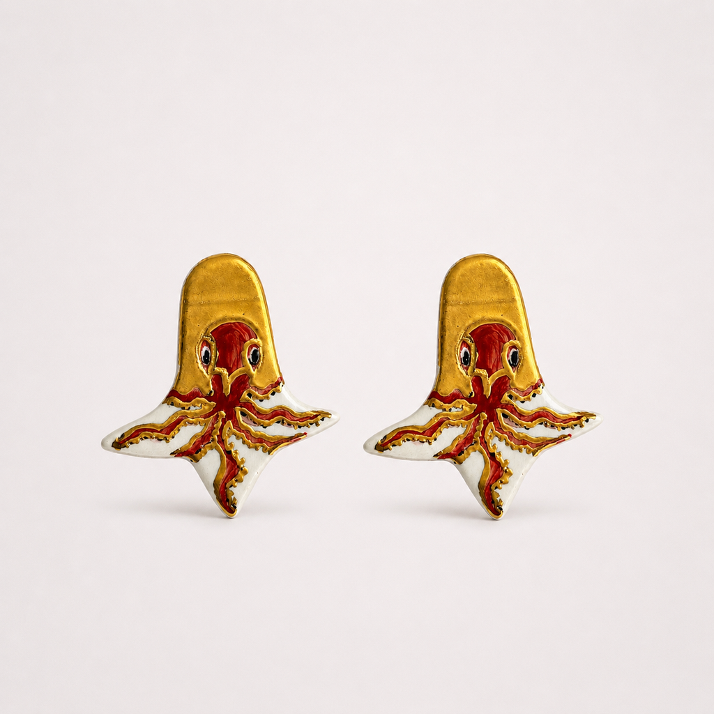 Octopus Earrings