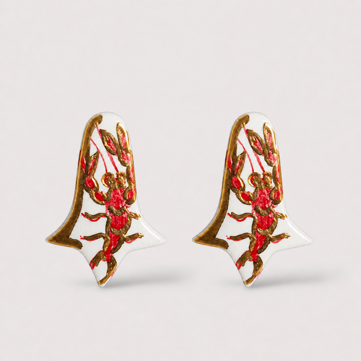 Lobster Earrings