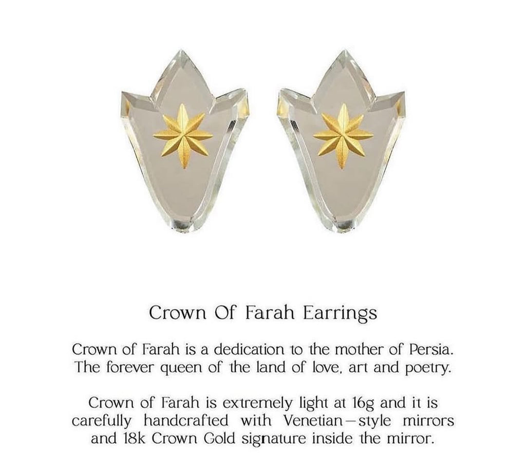 Crown Of Farah Crystal Earrings