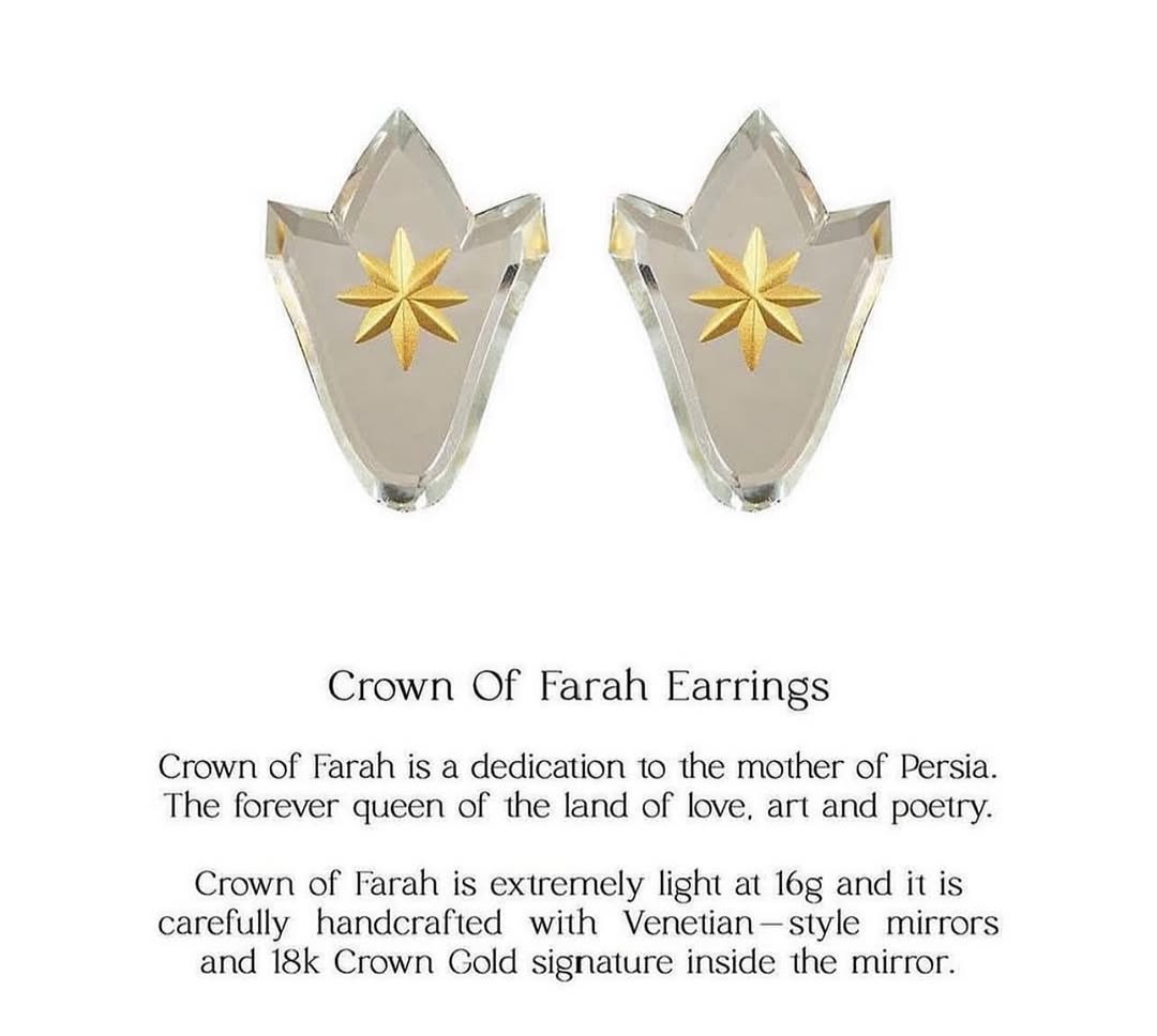 Crown Of Farah Crystal Earrings