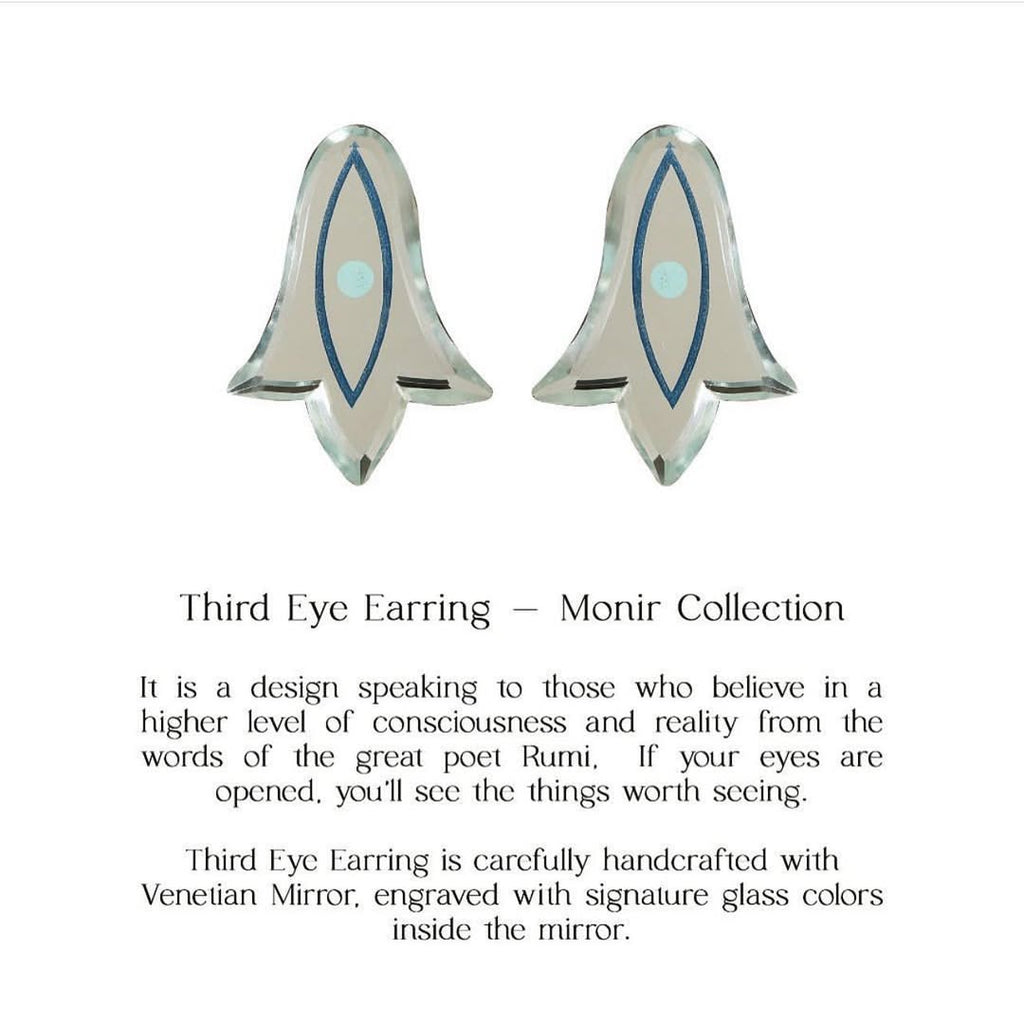 Third Eye Crystal Earrings
