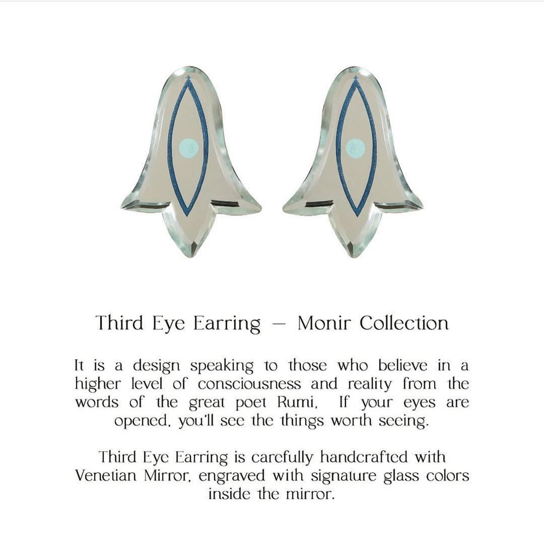 Third Eye Crystal Earrings