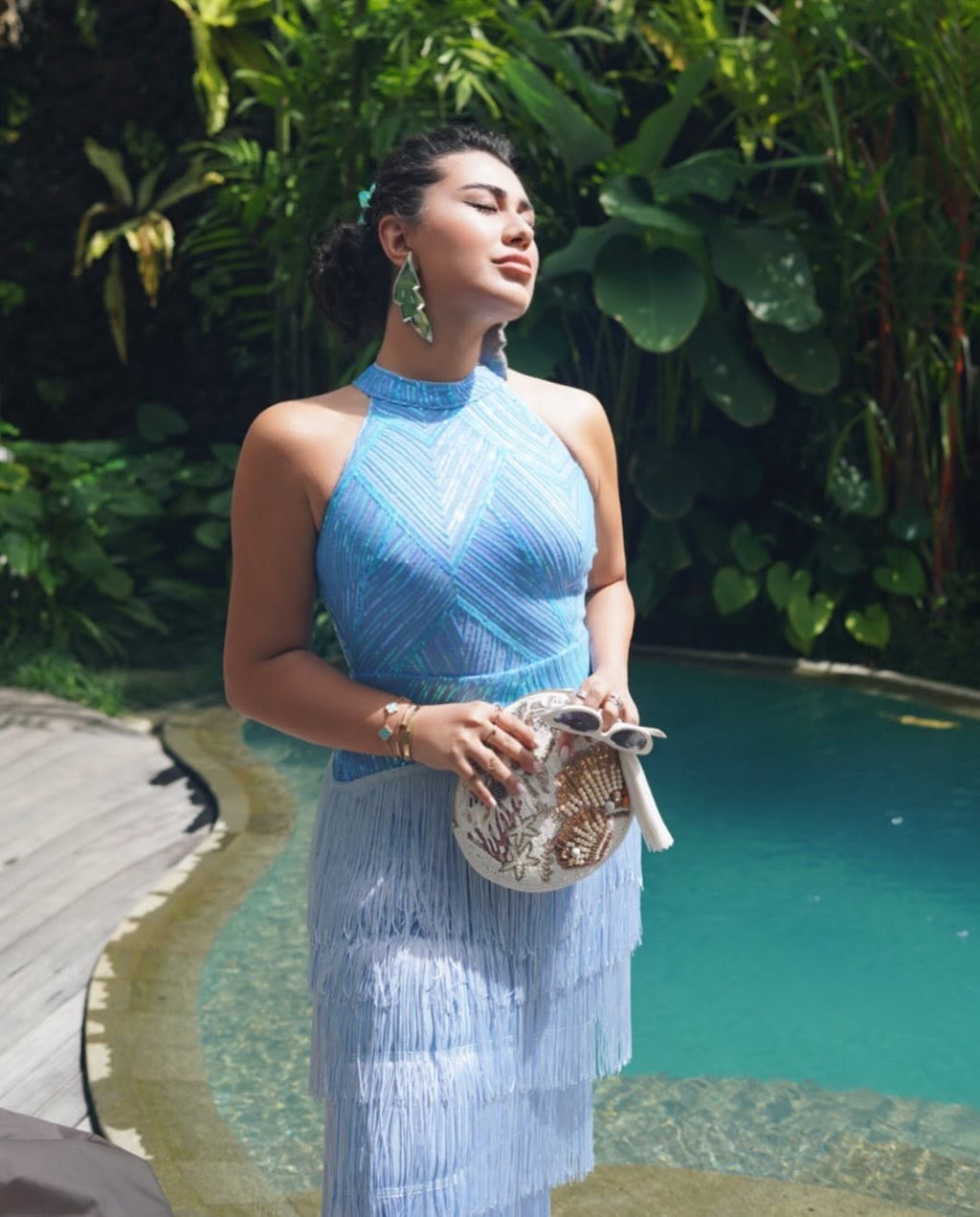 Suisen Crystal Earrings